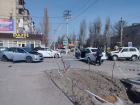 В Геническе в ДТП на аварийном перекрёстке пострадали три человека