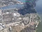 Появилось видео, как артиллерия РФ сожгла дотла позиции ВСУ на берегу Днепра