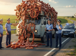 Из Херсонщины в Крым пытались ввезти 120 кг просроченной колбасы