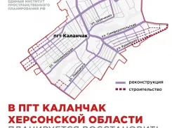 В Каланчаке планируют восстановить и развить улично-дорожную сеть