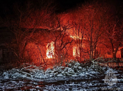 При пожаре в Горностаевском округе погиб пенсионер