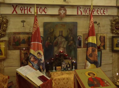 В Херсонской области десантникам гвардейского Ярославского полка вручили стяг Илии Пророка