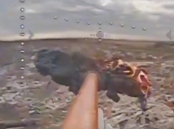 Херсонские бойцы удивили смекалкой, прицепив горящую швабру к дрону