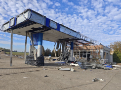 АЗС в Великой Лепетихе уничтожена: топлива может больше не быть