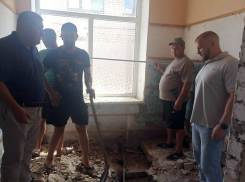 Туалет в херсонской школе будут ремонтировать специалисты из Псковской области