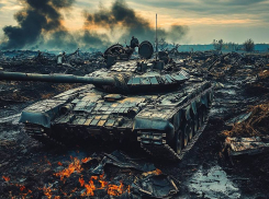 Танк Т-72Б3М в действии: как ВС РФ  разбивают украинские позиции на Херсонском фронте