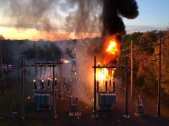 Тысячи жителей Херсонской области остались без света из-за аварии