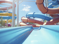 Дети из Херсонской области побывали в аквапарке на Арабатке