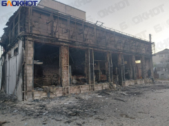 В Каховке ВСУ сожгли магазин на рынке