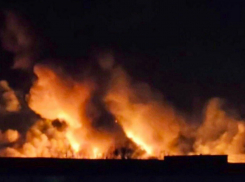 Летевшие через Херсонщину дроны выжгли инфраструктуру Украины