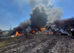 Адская ночь на Херсонщине принесла семерых раненых, сёла без света и пожары