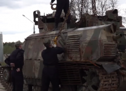 Танк Т-72Б3М «Днепра» уничтожил украинский «Леопард» точным выстрелом