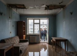 Многоквартирный дом в Херсонской области затопило из-за ошибки подрядчика 