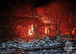 При пожаре в Горностаевском округе погиб пенсионер