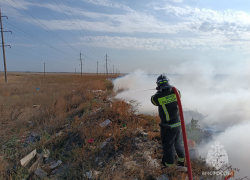 В Херсонской области объявили штормовое предупреждение из-за пожароопасности