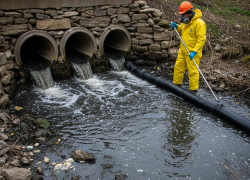 Херсоноблводоканал «травил» Азовское море грязными стоками