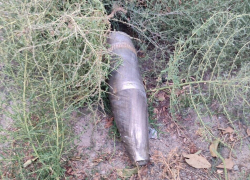 Неразорвавшийся снаряд ВСУ нашли и обезвредили в Новой Каховке