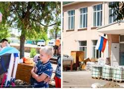 Сальдо собрал в школу дешево и сердито трех пацанов из херсонской Тавричанки