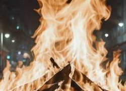 Густой туман и пожары от любой искры угрожают Херсонщине