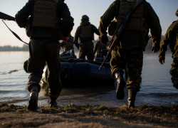 На Херсонском направлении операторы БПЛА потопили лодку с боевиками ВСУ – видео