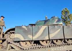 Настоящий танк украсит Скадовск ко Дню города