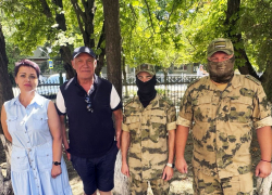 Парта Героя, дети и Гармаш: как Росгвардия вдохновила школу в Херсонской области