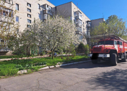 В Таврийске пожар унёс жизнь пенсионерки