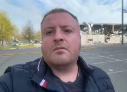 Мэр Херсона попал под артиллерийский обстрел во время записи видео