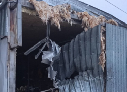 Показали дрон с надписью «Bandera», атаковавший хлебный магазин в Алешках