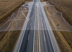 В Херсоне антидроновые сети ВСУ рухнули после первого снега