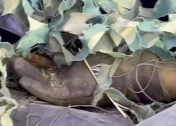 В Херсоне показали кадры брошенных тел боевиков ВСУ на мусорной свалке