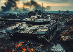 Танк Т-72Б3М в действии: как ВС РФ  разбивают украинские позиции на Херсонском фронте