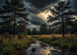 Ливни и штормовые ветра не спешат уходить из Херсонщины