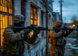 В Херсоне пьяные бойцы ВСУ ради забавы обстреляли из автоматов окна домов