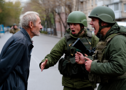 Военком избил детей палкой и напал на полицейскую в Херсоне