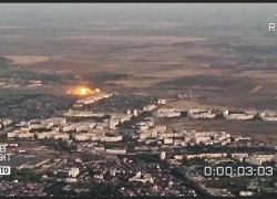 Появились первые кадры массированного удара по Херсону утром 26 сентября