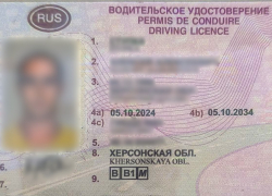 Водителя с поддельными правами поймали в Геническе