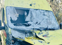 Обстрелянный ВСУ в Алёшках автомобиль скорой помощи заменят на машину из резерва