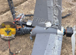 Появилось эпичное видео уничтожения дрона ВСУ над подстанцией в Херсонской области