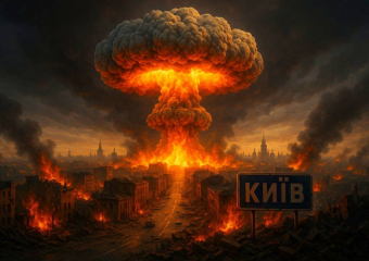 Самая жёсткая ночь за СВО: десятки «Гераней» летели на Киев через Херсон