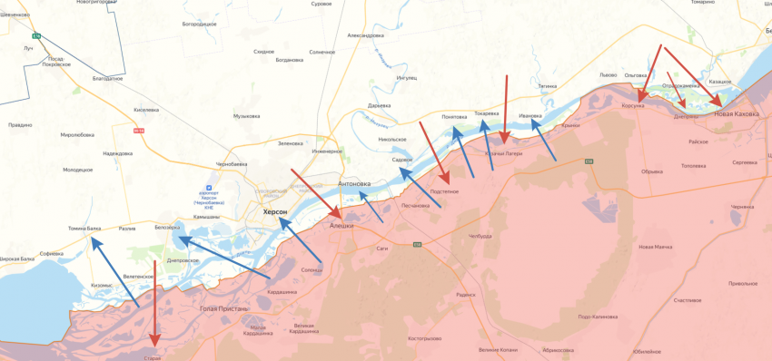 Не менее 35 снарядов за сутки ударили по Херсонской области