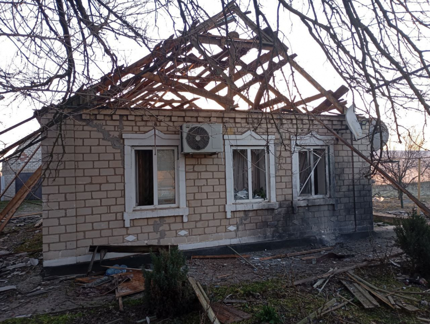 Появились кадры разрушений после 500 атак ВСУ по Алешкинскому округу