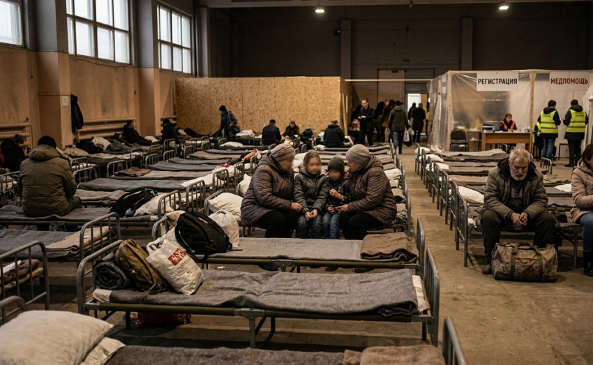 В Херсонской области создадут единый логистический центр для эвакуированных жителей 