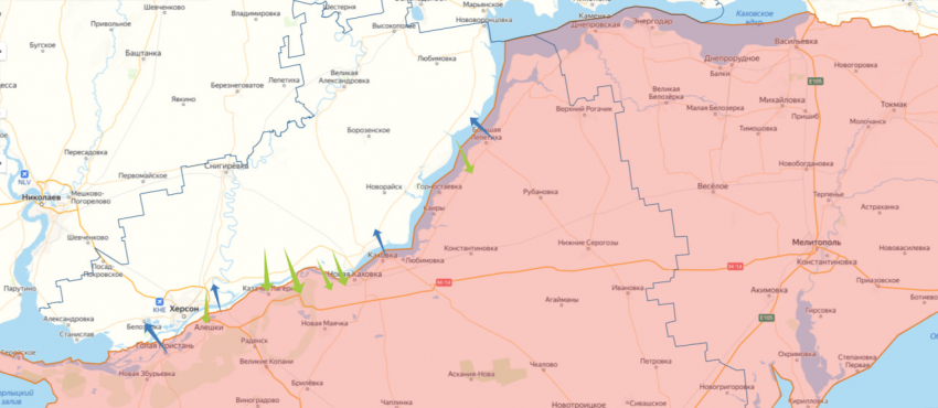 За прошлые сутки территория Херсонской области подверглась обстрелам более 67 раз