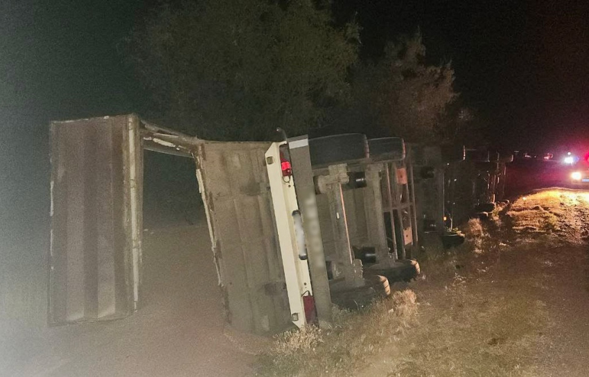 В ГАИ показали, что стало с фурой после аварии на трассе в Херсонской области