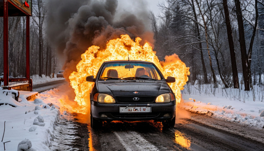 Беспилотник ВСУ атаковал гражданский автомобиль в Новой Каховке, есть жертвы