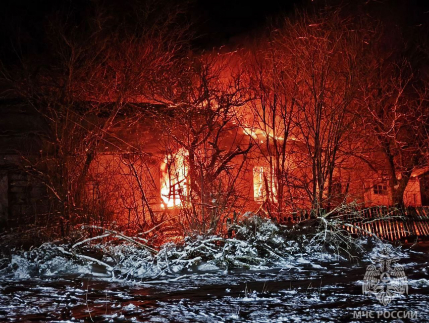При пожаре в Горностаевском округе погиб пенсионер