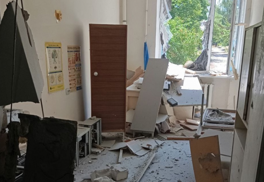 Более 40 ударов ВСУ по Херсонской области привели к пожару и отключению света
