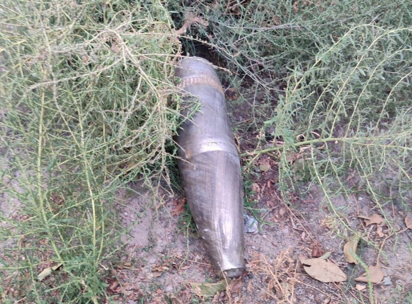 Неразорвавшийся снаряд ВСУ нашли и обезвредили в Новой Каховке