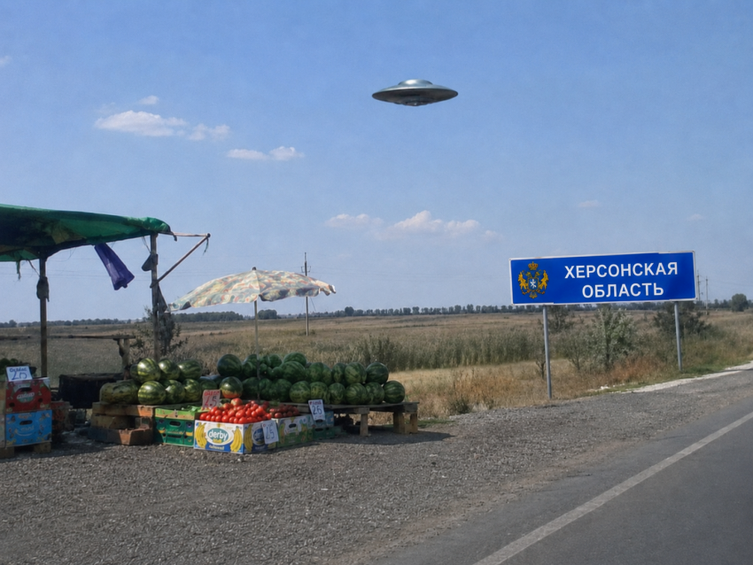 ВСУ будут исследовать НЛО в Херсонщине